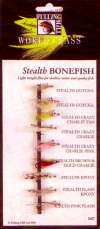 Fulling Mill Stealth Bonefish Flies Selection