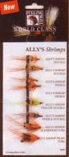 Fulling Mill Ally's Shrimps Flies Selection