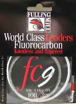 Fulling Mill 10' Fluorocarbon Tapered Leaders