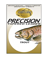 Cortland Precision Tapered Leaders - Trout - 7'6" 