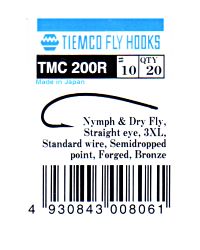Tiemco TMC200R Nymph / Dry Fly Hooks