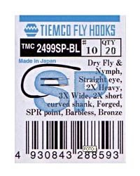 Tiemco TMCTMC2499 SP BL Dry Fly / Nymph Fly Hooks
