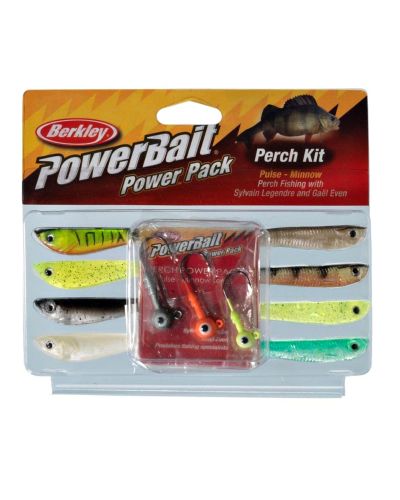 Powerbait Perch Kit Pulse Minnow Power Pack