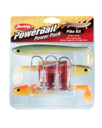 Powerbait Pike Kit Hollow Belly Power Pack