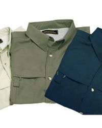 Snowbee Fishing Shirts - Dark Khaki