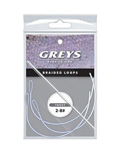 Greys Braided Leader Loops