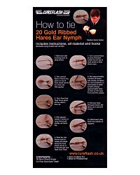 How To Tie - 20 Gold Ribbed Hare's Ear Nymphs