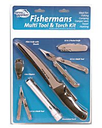 Fishermans Multi Tool and Torch Kit