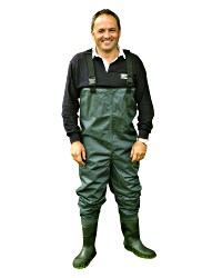 Shakespeare Sigma Nylon Chest Waders - Cleated Sole