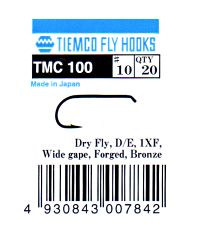 Tiemco TMC100 Fly Hooks