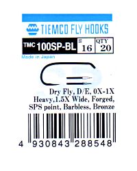 Tiemco TMC100SP BL Fly Hooks