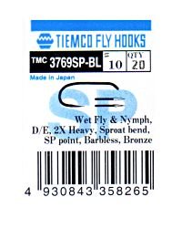 Tiemco TMC3769 SP BL Fly Hooks
